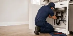 Today’s Plumbing technician inspecting residential plumbing