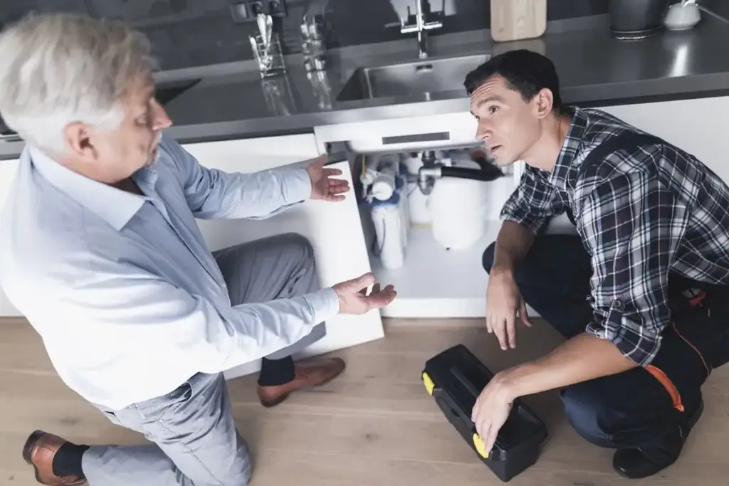 Water heater replacement by licensed plumber